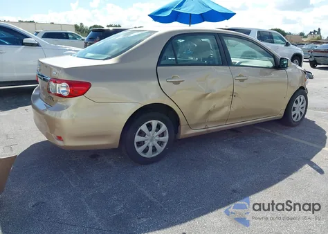 2011 Toyota Corolla Le из США, поврежденный, VIN JTDBU4EE3B9130877